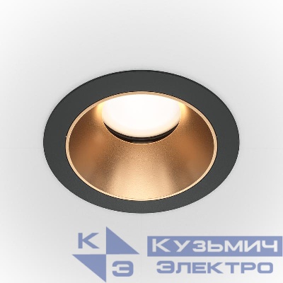 Светильник VGL 10Вт GU10х1 IP20 встраив. Voltega VGL051-U-1BMG