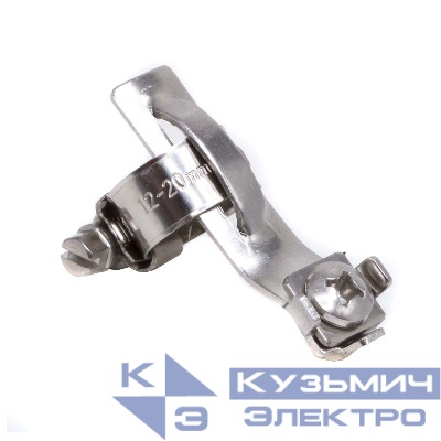 Хомут для заземления металлорукава и жестких труб 12-20 мм нержавеющая сталь DKC 6059-12T