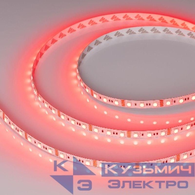 Лента светодиодная RT-B72-10mm 12V RGB 15Вт/м IP20 5060 (уп.5м) Arlight 016246(2)