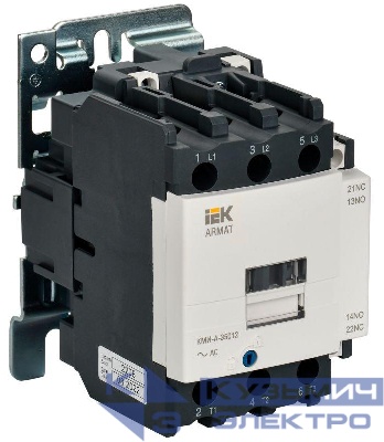 Контактор КМИ-А-35012 LC1D 50А кат. 110В AC 1НО+1НЗ AC-3 IEK AR-ACC-31-050-110-11