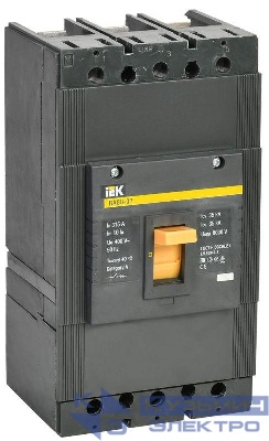Выключатель автоматический 3п 315А 35кА ВА 88-37 KARAT IEK SVA40-3-0315