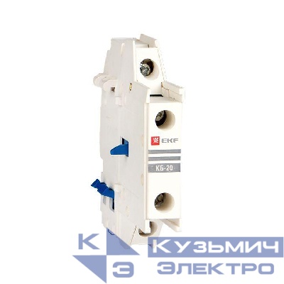 Контакт боковой доп. КБ-20 2NO для КМЭ PROxima EKF ctr-kb-20
