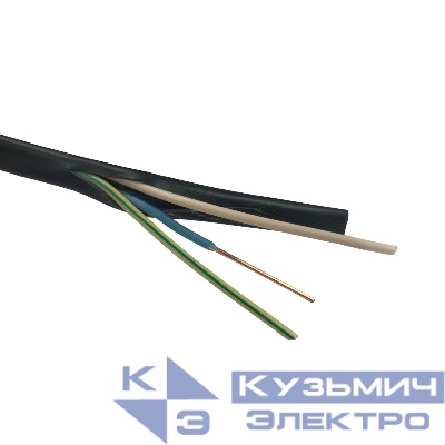 Кабель силовой ВВГ-Пнг(A)-LS 3х1,5мм2, ГОСТ, 100м МКЗ