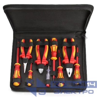 Набор диэлектрического инструмента "Профи" НИИ-18 КВТ 73301