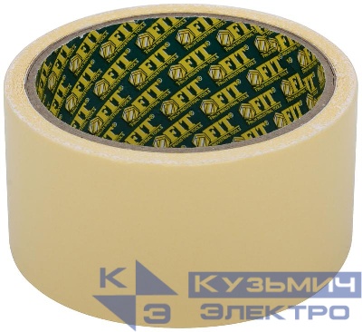 Лента клейкая двусторонняя на тканевой основе 48ммх5м FIT 11830