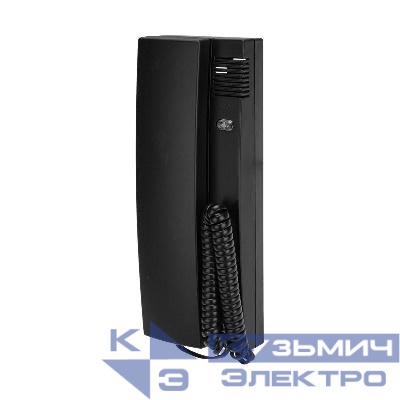 Трубка домофона с индикатором и регулировкой звука RX-320 черн. Rexant 45-0320