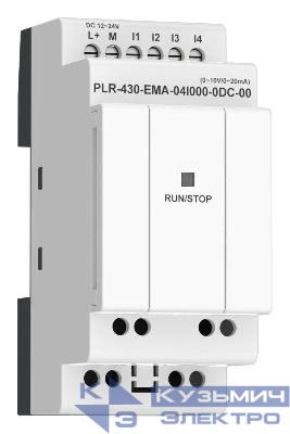 Модуль расширения входов выходов ПЛК 430 4 AI (0-20мА/0-10В) 24В DC ONI PLR-430-EMA-04I000-0DC-00