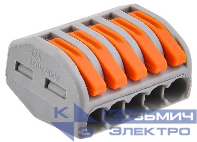 Клемма строительно-монтажная СМК 222-415 (уп.50шт) GENERICA UKZ20-415-050-G