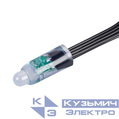 Модуль герметичный ARL-UVR-D12 5В RGB (0.3Вт IP67 90 deg) пластик (уп.500шт) Arlight 042970