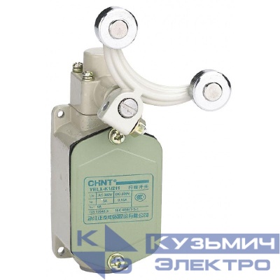Выключатель путевой YBLX-K1/211 с двумя роликами CHINT 441026