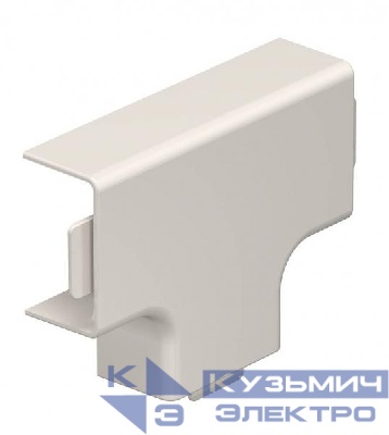 Крышка T-образ. секции кабель-канала 15х30мм ПВХ WDK HT15030CW крем. OBO 6161928