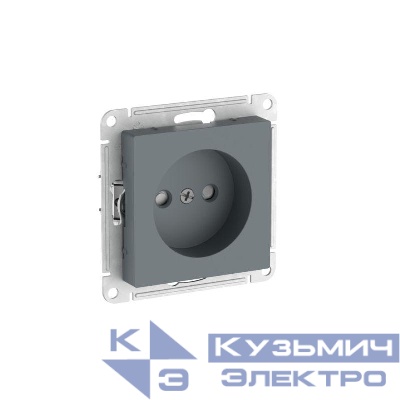 Розетка AtlasDesign 16А без заземл. защ. шторки быстрозажим. клем. механизм грифель SE ATN000749S