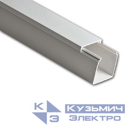 Кабель-канал 40х40 L2000 пластик бел. Ruvinil РКК-40х40