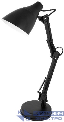 Светильник KD-331 C02 настол. 230В 40Вт E27 черн. Camelion 12791