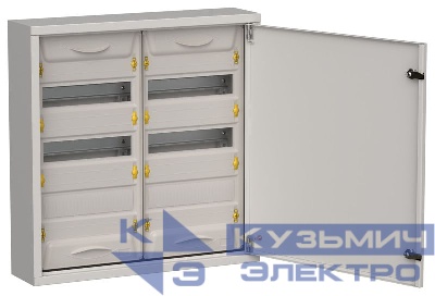 Корпус ЩРн-72 (2х36) TITAN 5 585х570х140 IP31 метал. сер. IEK TI5-50-N-2X036-31-7035