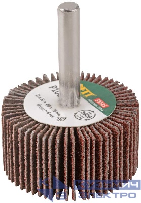 Диск лепестковый для дрели радиальный 40х20х6мм Р100 FIT 39585