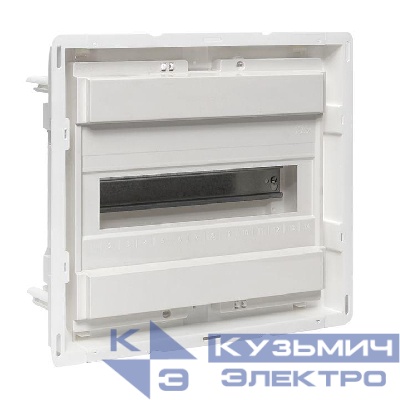 Основание силового щита Nova с DIN-рейками 12мод. IP41 PROxima EKF nv-pbase-12