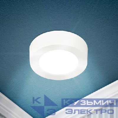 Светильник светодиодный LED 19-18-6K 18Вт 6500К накладной круглый ЭРА Б0057450