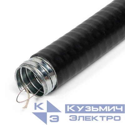 Металлорукав толстостенный МГ HEAVY DUTY 15 с протяжкой (уп.50м) Fortisflex 88403