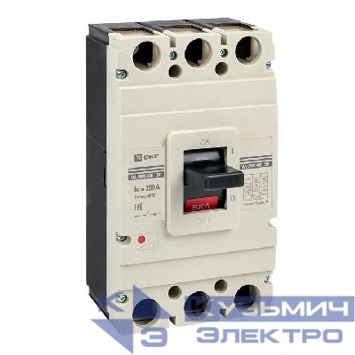 Выключатель автоматический 3п 400/250А 42кА ВА-99М PROxima EKF mccb99-400-250m