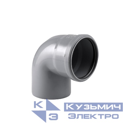 Отвод ВК ПП 110х87 сер. RTP 36670