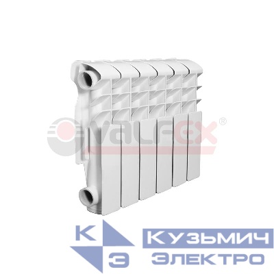 Радиатор BASE L Version 2.0 Alu 350 6с (168шт/пал.) VALFEX CO-BS350/6 L