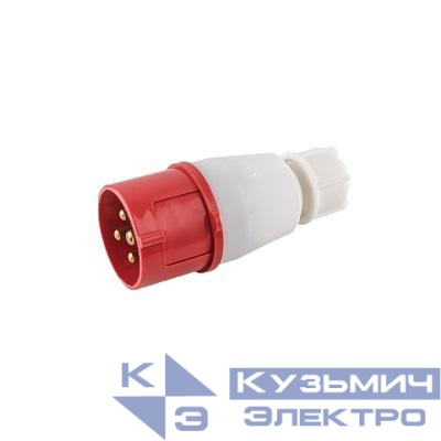 Вилка переносная PPC 014 3P+PE 16А 380В IP44 Pro JazzWay 5072275