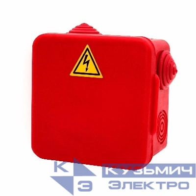 Коробка распределительная огнестойкая 80х80х50мм IP54 FIREFORT КРОПС-П3 FRJB-KM-P3-2.5-02-КРОПС-IP54 КРОПС-П3 для кабелей до 2.5кв.мм 2 клеммы КМ KR0036