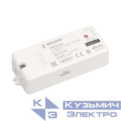 Конвертер TY-802-DALI-BLE-1-10-SUF (230В 10А DALI 0-10В) (IP20 пластик) INTELLIGENT ARLIGHT 029910