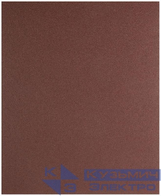 Лист шлифовальный водостойкий на тканевой основе алюм./оксидный профи 230х280мм (уп.10шт) Р 80 FIT 38194