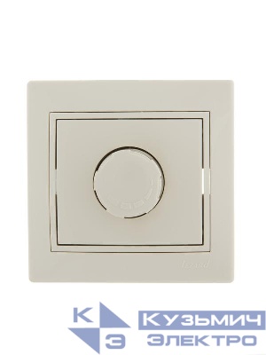 Светорегулятор СП 500Вт Mira с фильтром крем./крем. LEZARD 701-0303-116