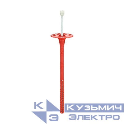 Дюбель для теплоизоляции с термоголовкой 10х220 (уп.30шт) Tech-KREP 138613
