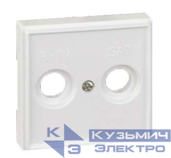 Крышка для розетки R-TV/SAT (ТВ/Спутник) Simon27 Scudo бел. 2705097-030