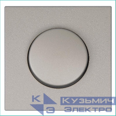 Светорегулятор поворотно-нажимной (диммер) СП FD LED 30-400Вт 1gang 2way с накладкой механизм бронза Jasmart FD4012BR