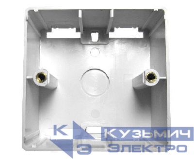 Коробка установочная 80х80х42 для накладки французского типа РАСПРОДАЖА