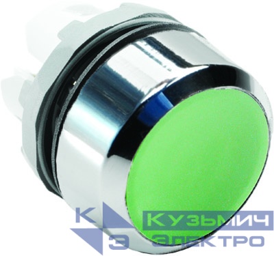 Кнопка MP1-20G без фикс. без подсветки зел. ABB 1SFA611100R2002