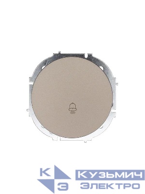 Кнопка звонка СП OSEN механизм титан LEZARD 743-3788-103