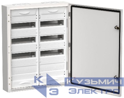 Корпус ЩРн-96 (2х48) TITAN 5 710х570х140 IP54 одна дверь метал. бел. IEK TI5-50-N-2X048-54