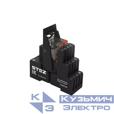Реле в сборе 24DС 2 контакта высокий ток РПМ-4-24D-2BD/S СТЭЗ 60410011