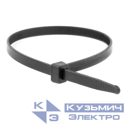Хомут кабельный 12.4х1000 полиамид черн. (уп.100шт) DKC 25343SR