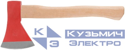 Топор 800г деревянная ручка; кованая усилен. сталь FIT 46008