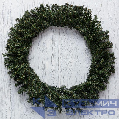 Венок еловый d90см IP44 ПВХ Neon-Night 307-145