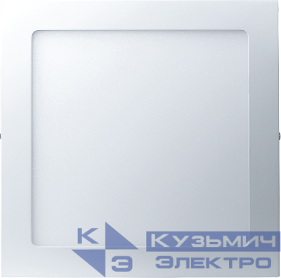 Светильник светодиодный 71 398 NLP-SW1-18W-840-WH-LED 18Вт 4000К IP20 225х225 Navigator 71398