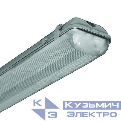 Светильник Nord 236 LED-10 IP65 1275х165х110мм УХЛ2 промышленный накладной/подвесной матов. рассеив. под LED-лампу Ксенон 0160236303-01