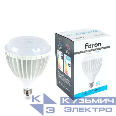 Лампа светодиодная LB-656 250Вт 6400К E40 230В FERON 51950