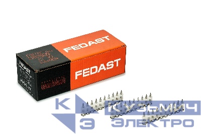 Гвозди для металла и непрочного бетона тип CN (2,7*19 мм винтовые, 1000 шт/уп) FEDAST