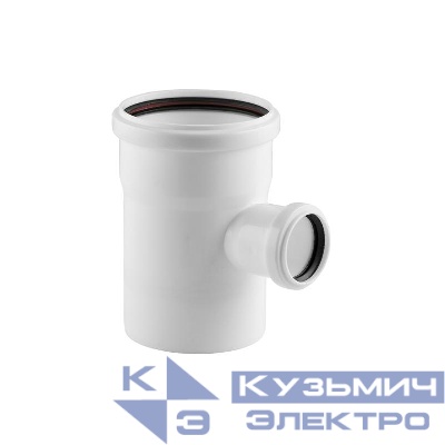 Тройник ELITE МК МПП 110/50х87 бел. RTP 36513