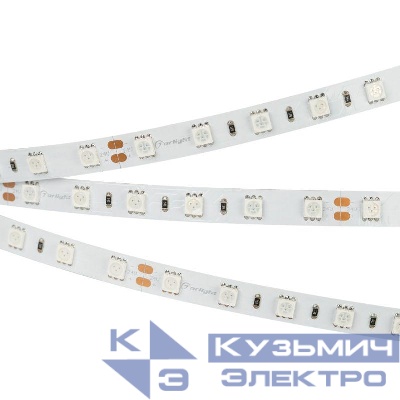 Лента светодиодная RT-B60-10mm 24V Yellow 14.4Вт/м IP20 5060 (уп.5м) Arlight 008816(2)