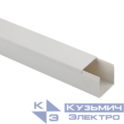 Кабель-канал 40х40 L2000 бел. KK-W-40-40 Эра Б0031137