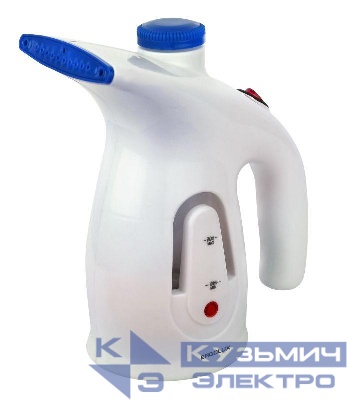 Отпариватель компактный ELX-GS01-С35 800Вт электр. 800Вт 200мл 220-240В бел./син. Ergolux 13973